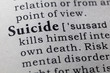 © Feng Yu - definition of suicide