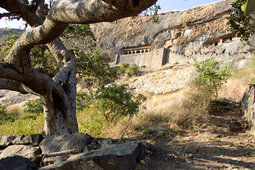 Wall Mural - Vinayaka Cave at Lenhadri