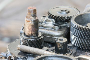 gears in the engine