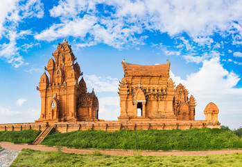 Champa temple - Hidu Tower in Asia