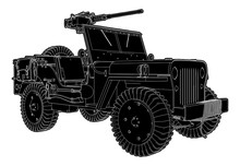 Army Jeep Vector