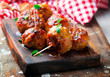 © zoryanchik - Chicken Meatballs with glaze