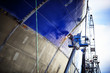 © Cavan Images - Welder welding ship at industry