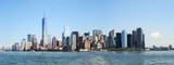 Fototapeta Miasta - Manhattan skyline in the water front