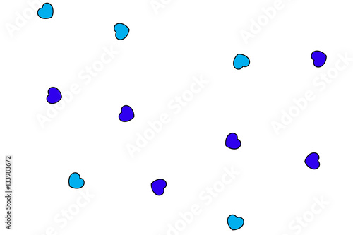 Hearts Background For Saint Valentines Day High Definition