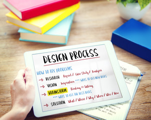 Sticker - Design Creative Process Solution Concept