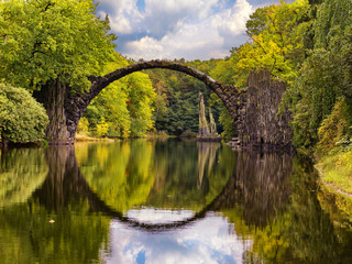  Devil's Bridge,Kromlau,Germany