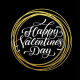 Fototapeta  - Valentine day gold love heart glitter greeting card
