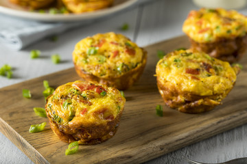 Wall Mural - Homemade Healthy Breakfast Egg Muffins