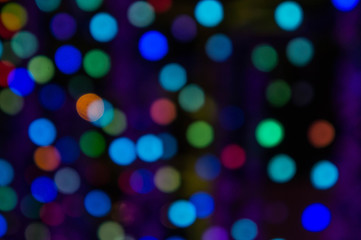 Wall Mural - Texture Bokeh style background colorful with back background