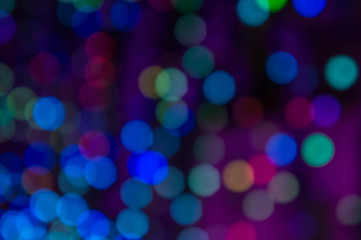 Wall Mural - Texture Bokeh style background colorful with back background