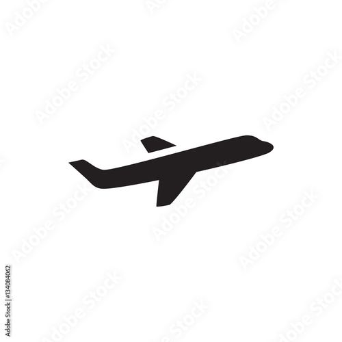 plane icon illustration Fototapet