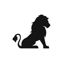 Lion Icon Illustration