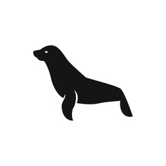 Wall Mural - seal icon illustration