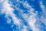 Fototapeta Sypialnia - clouds in the blue sky as background