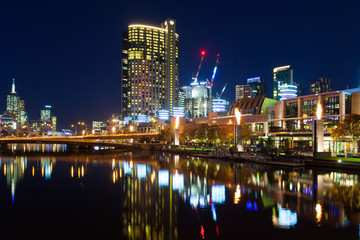 Wall Mural - Crown Casino Fire Show