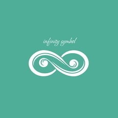Wall Mural - infinity symbol
