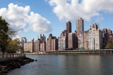 Fototapeta Miasta - Manhattan from Roosevelt island