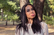 © hbrh - Indian young woman showing offended grimace lip gesture