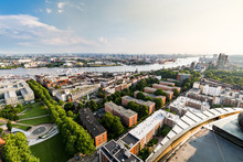 Overlook To The Old Town Part Of Hamburg, Germany