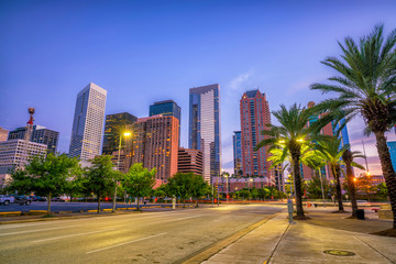 Downtown Houston skyline