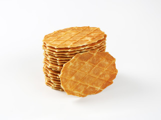 Wall Mural - butter waffle cookies