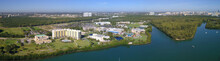Aerial View Of Florida International University Miami 