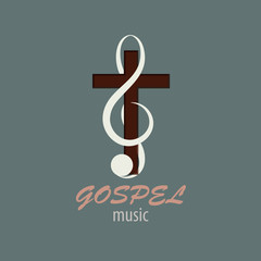 Logo Gospel Music
Musical logo, which symbolizes Evangelical music. For music studios that reach out to Christian music.