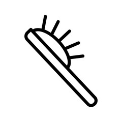 Wall Mural - hair brush icon illustration