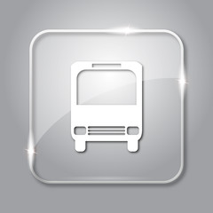 Canvas Print - Bus icon