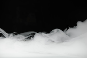 Wall Mural - smoke background and dense fog