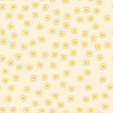 Sun Seamless Pattern