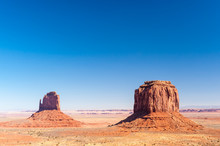 The Mittens, Monument Valley, Navajo Nation, Arizona, America, USA