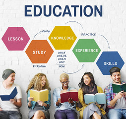 Wall Mural - Education Knowledge Studying Learning Intelligence Concept