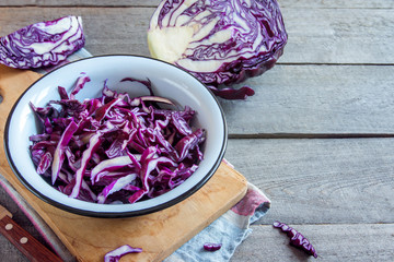 Canvas Print - Red Cabbage