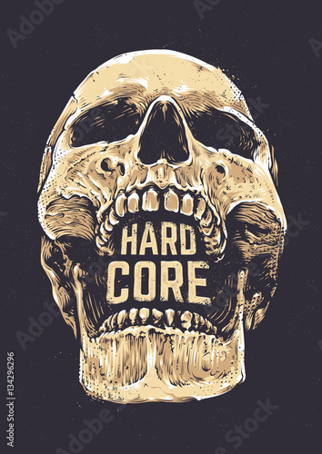 Fényképezés  Hard Core Skull