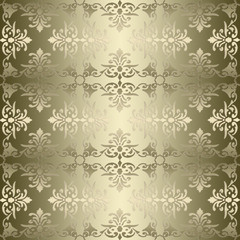 vintage seamless pattern on grunge background