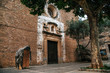 Dominican convent and cloister of Santo Domingo XVI-XVII in Pollensa, Mallorca, Baleares, Spain