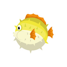 Sea Fish Animal Icon Vector Illustration Graphic Design