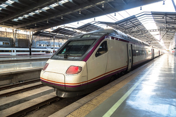 Wall Mural - Train station in Malaga, Spain