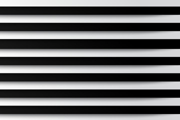 Wall Mural -  Optical illusion black and whiteseamless modern design.
