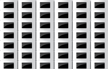 Wall Mural -  Optical illusion black and white