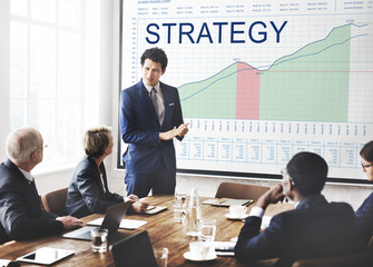 Poster - Strategy Analysis Planning Vision Business Success Concept