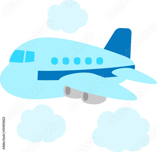 かわいい飛行機 Stock Vector Adobe Stock
