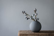 © Anna Cor - eukalyptus frucht in runder vase