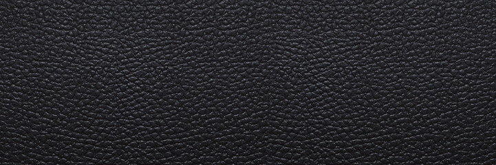 luxury horizontal black leather texture for pattern and backgrou