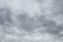 Gray Cloudy Sky Background