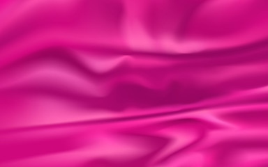 Wall Mural - pink fabric background