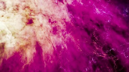 Canvas Print - Space 2220: Traveling through star fields in deep space (Loop).