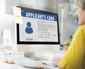 Poster - Applicant's Card Membership Identification Data Information Regi